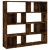 vidaXL bogreol/rumdeler 105x24x102 cm r&oslash;get egetr&aelig;sfarve