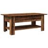 vidaXL sofabord 102x55x42 cm konstrueret tr&aelig; antikt tr&aelig;look