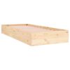 vidaXL sengeramme 75x190 cm massivt tr&aelig;