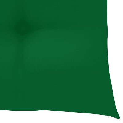 vidaXL sædehynder 4 stk. 40 x 40 x 8 cm grøn