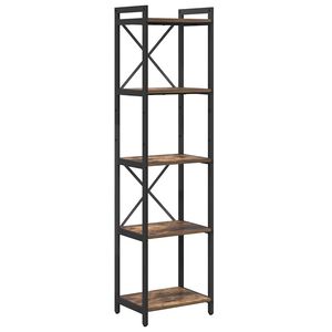 vidaXL Bogreol 40 x 30 x 155 cm Konstrueret tr&aelig; R&oslash;get eg