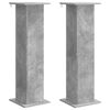 vidaXL Planteholder 2 pcs Betongr&aring; 30,5 x 30 x 100,5 cm