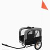 FLAMINGO cykeltrailer til hund Romero 59,5x43x51 cm gr&aring;