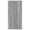 vidaXL skab 60x39x80 cm konstrueret træ grå sonoma-eg