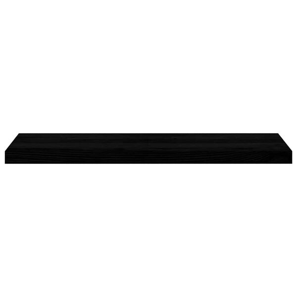 vidaXL vindueskarme 2 stk m&oslash;rkebrun 90x30x2 cm massivt egetr&aelig;