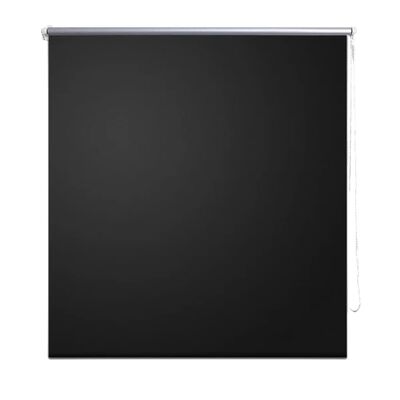 Mørklægningsrullegardin 160 x 230 cm sort