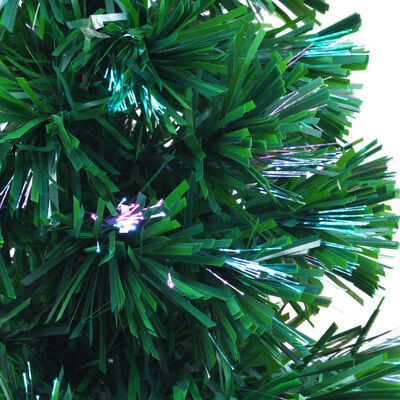 vidaXL kunstigt juletræ fiberoptisk 64 cm grønt