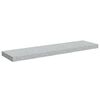 vidaXL sv&aelig;vehylder 4 stk. 90x23,5x3,8 cm MDF betongr&aring;