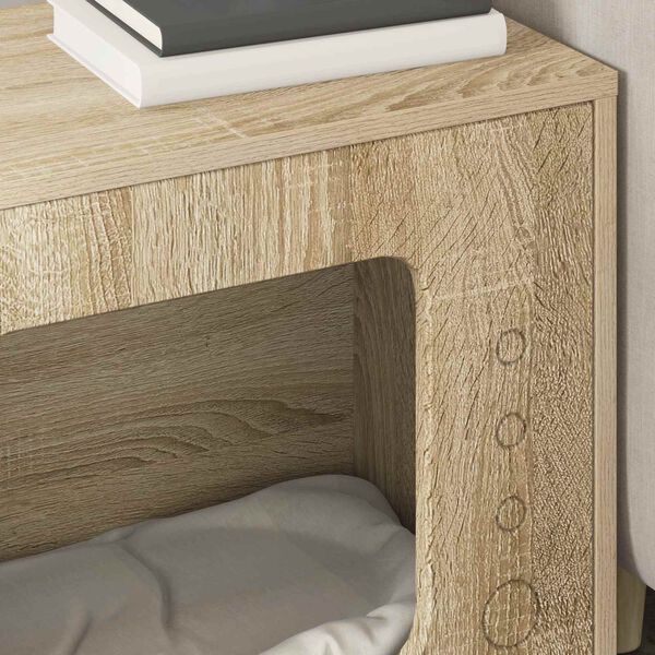 vidaXL Kat Hus Sonoma 51 x 30 x 42 cm Konstrueret tr&aelig;