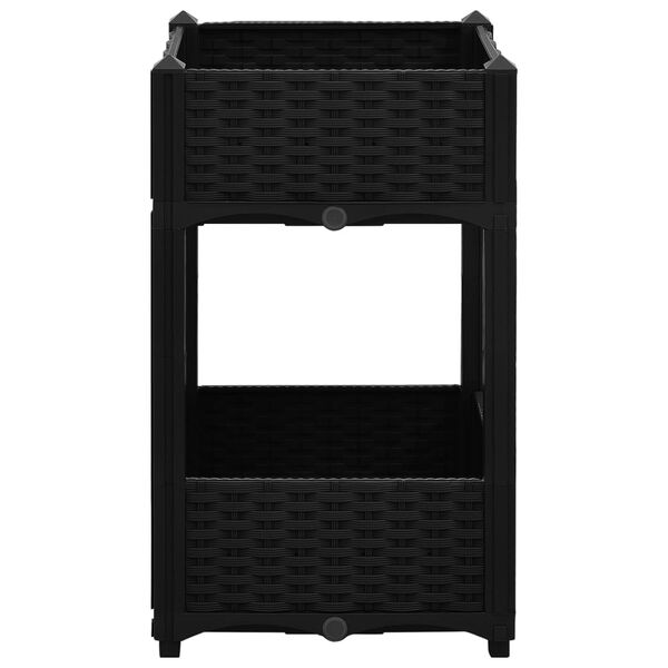 vidaXL højbed 40x40x71 cm polypropylen