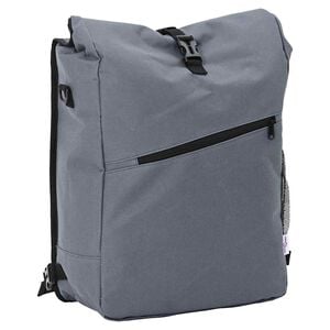 vidaXL Cykeltaske Gr&aring; 33 x 16 x 60 cm Polyester