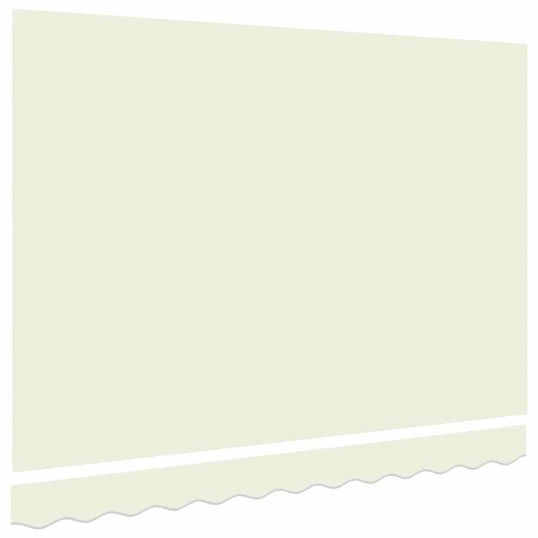 vidaXL Reservedug til markise Creme 250 x 200 cm Kanvas