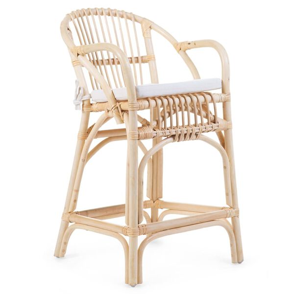 CHILDHOME juniorstol med hynde Montana rattan