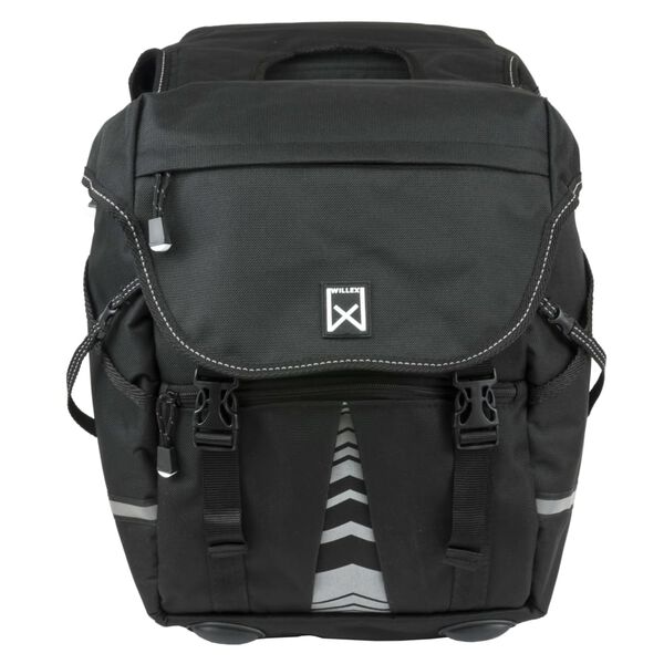 Willex cykeltasker 1200 28 l sort 13311