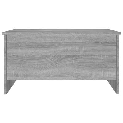 vidaXL sofabord 80x55,5x41,5 cm konstrueret træ grå sonoma-eg