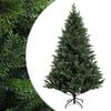 vidaXL Kunstigt Hinged Juletr&aelig; 120 cm PVC og metal Gr&oslash;n