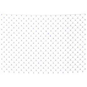 vidaXL lysnet 3x3 m 306 LED'er inde/ude bl&aring;t lys