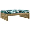 vidaXL udend&oslash;rs fodskammel 120x80 cm impr&aelig;gneret fyrretr&aelig;