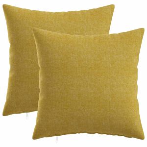 vidaXL Pudebetr&aelig;k 2 stk. HEERLEN Lys gr&oslash;n 30 x 30 cm Stof