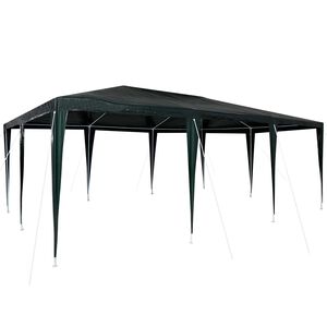 vidaXL Party Tent Gr&oslash;n 600 x 400 x 266 cm Polyethylen og st&aring;l