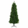 vidaXL kunstigt juletr&aelig; med naturtro n&aring;le 240 cm gr&oslash;n