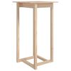 vidaXL barbord 60x60x110 cm massivt fyrretr&aelig;