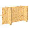vidaXL Terrariumbase med hylde Brun 100 x 40 x 50 cm OSB