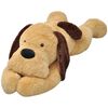 vidaXL t&oslash;jdyr hund 160 cm plysstof brun