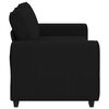 vidaXL 2-personers sofa 140 cm stof sort