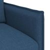 vidaXL Sofa Bl&aring; Samlede dimensioner: 136 x 82 x 85 cm (B x D x H)
