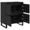 vidaXL Sideboard Sort eg 60 x 35 x 70 cm