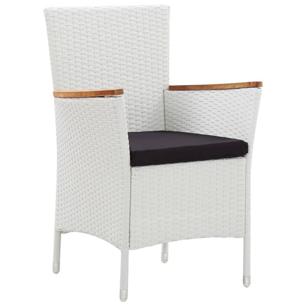 vidaXL spisebordssæt til haven 3 dele