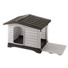 Ferplast hundehus Villa 70 gr&aring; 73 x 59 x 53 cm 87253099