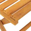 vidaXL Foldbar haveb&aelig;nk Brun 80 x 42 x 85 cm Massivt akacietr&aelig;