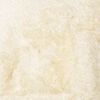 vidaXL shaggy gulvt&aelig;ppe NAVARRA 120x120 cm h&oslash;je luv cremefarvet