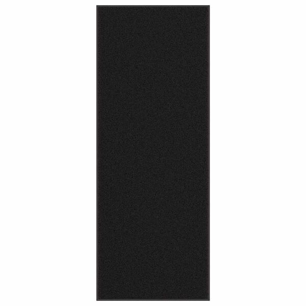 vidaXL Dørmåtte Sort 115x300 cm