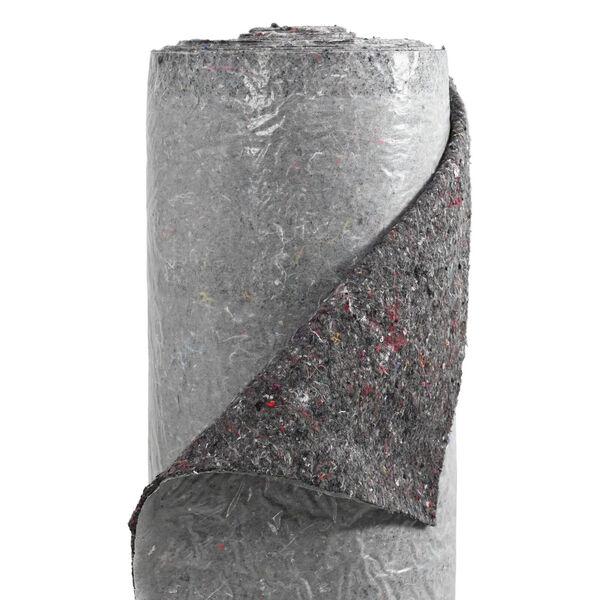 vidaXL Pool Fleece Grå 1 x 10 m Polyester og bomuld