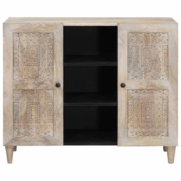 vidaXL Sideboard Hvid 33,5 x 90 x 75 cm