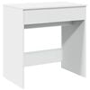 vidaXL makeupbord med spejl 73x46,5x120 cm hvid
