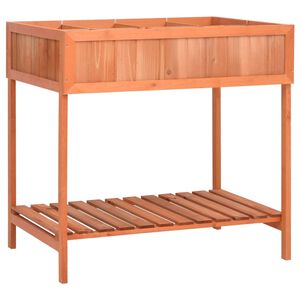 vidaXL plantekasse 80x60x80 cm massivt grantr&aelig;