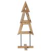 vidaXL Juletr&aelig; Brun 120 cm Massivt teaktr&aelig;