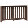 vidaXL radiatorskjuler 149x20x82 cm konstrueret tr&aelig; brun egetr&aelig;