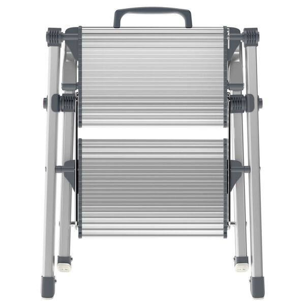 Hailo trappestige med 2 trin Mini Comfort 45 cm aluminium 4310-100