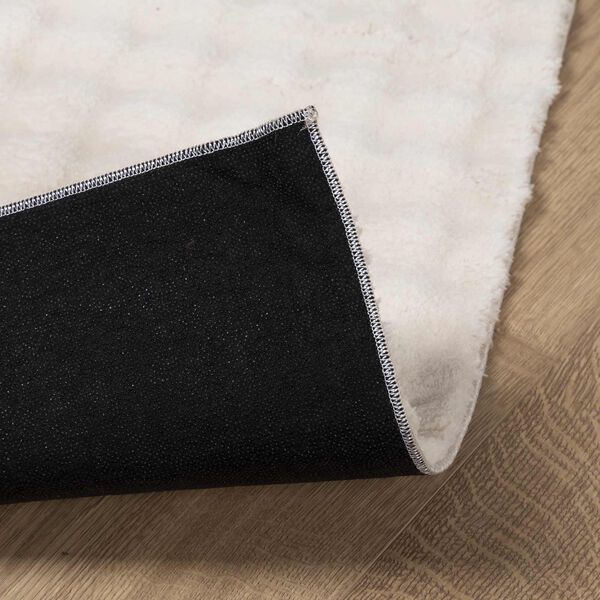 vidaXL Omr&aring;det&aelig;pper Rektangul&aelig;r SIROLO Beige 200 x 80 cm Polyester