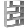 vidaXL rumdeler 100x33x125,5 cm konstrueret tr&aelig; gr&aring; sonoma-eg