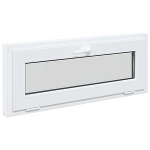 vidaXL K&aelig;ldervindue RISOR 100 x 40 cm PVC og glas