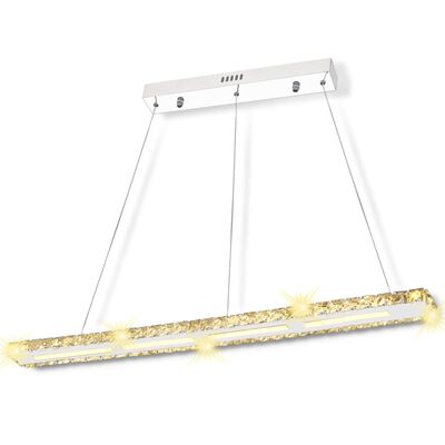 Lang LED-pendel/hængelampe, krystal, 13 W