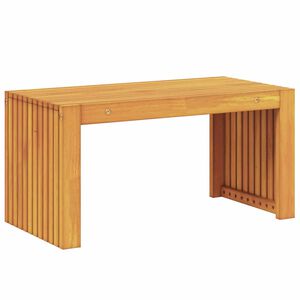 vidaXL Sidebord Olie Naturlig 70 x 35 x 35 cm Massivt Akacietr&aelig;