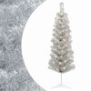 vidaXL Kunstigt slankt juletr&aelig; 150 cm 150 LED'er Varm hvid