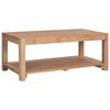 vidaXL sofabord 100x50x40 cm massivt teaktr&aelig;